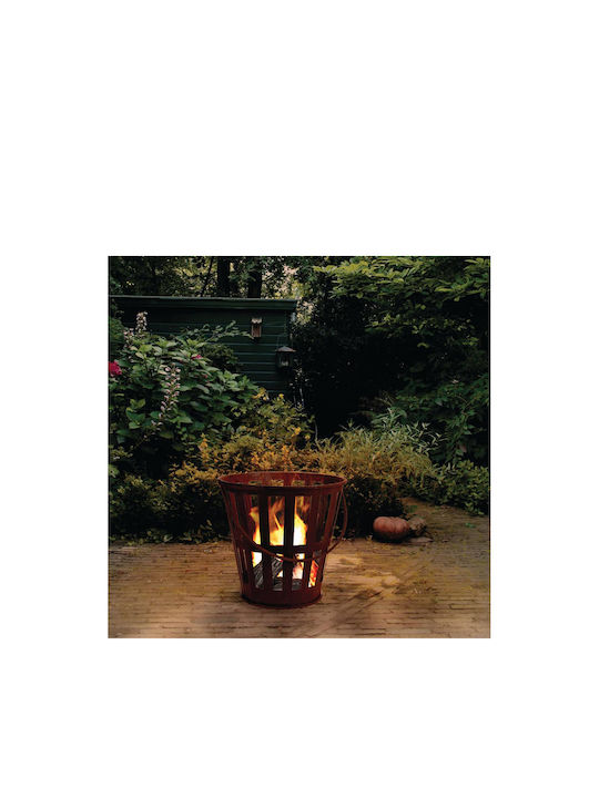 Firepit Brown 36.5x36.5x39cm