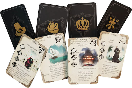 Board Game Pax Hispanica EN Deluxe Edition + Promo Pack 1 Conquistadores for 1-5 Players 14+ Years Old SMG35X (ES) Ion Game