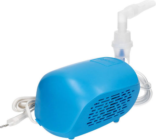 Nebulizator de acasă Sanity Ap 2819 Nebulizator cu compresor Masca pediatrică Masca pentru adulți Albastru
