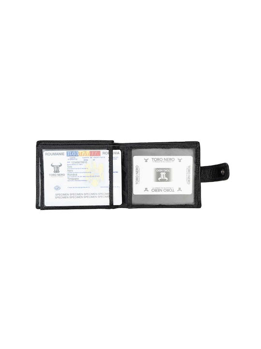 Portofel bărbătesc cu RFID Negru