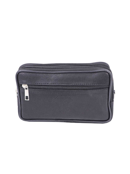 Piele Geantă pentru bărbați De umăr / tip crossbody Neagră