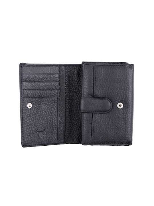 Leather Women's Wallet Cards Black