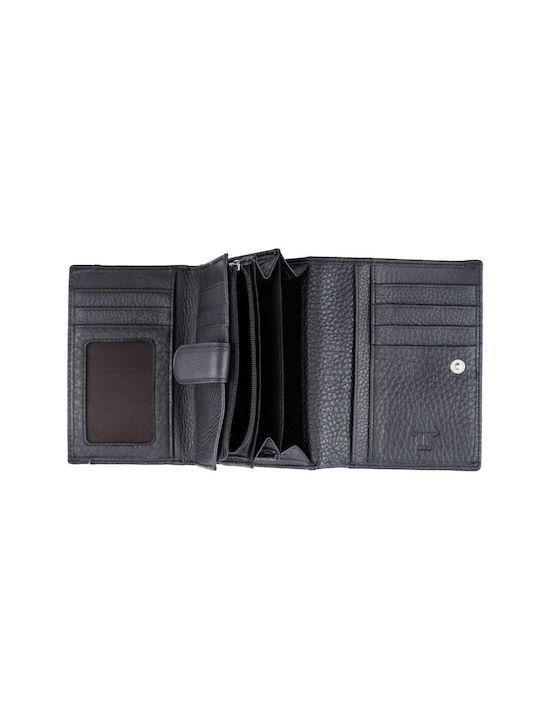Leather Women's Wallet Cards Black