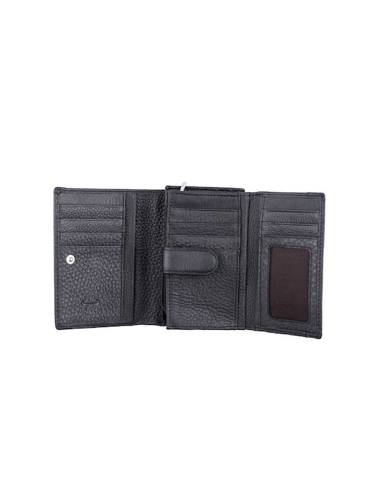 Leather Women's Wallet Cards Black