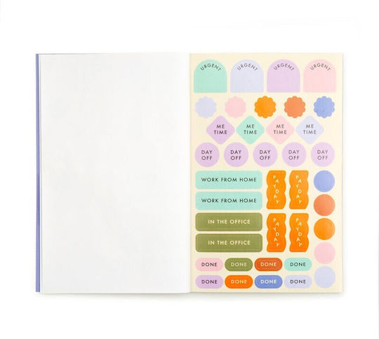 Kikkerland Carnet Multicolor
