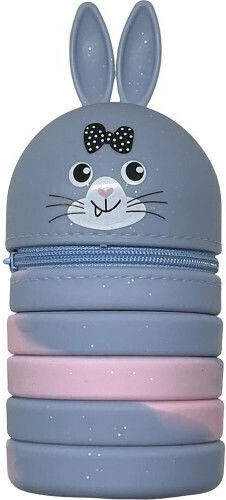Must Team Pencil Case Silicone Barrel Light Blue