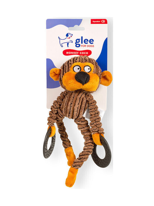 Glee Παιχνίδι Σκύλου Monkey Coco Squeaky 22x7x25cm