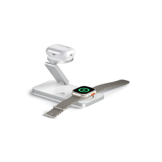 MISURA Încărcător Wireless (Qi Pad) 15W Argintiu