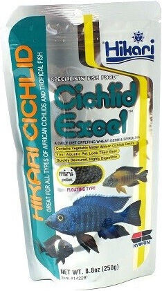 Hikari Excel Cichlid Food with Spirulina 250gr