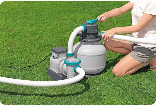 Bestway 58499 Sand Pump 8327 L H + 25kg Sand