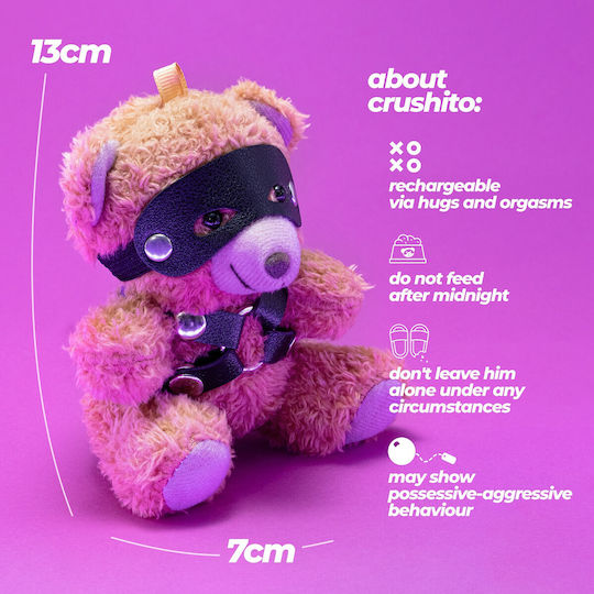 Crushious Crushito Harness Bear Keychain