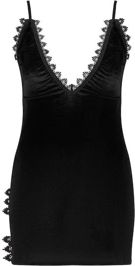 Chilot rochie Paloma negru Beauty Night Fashion
