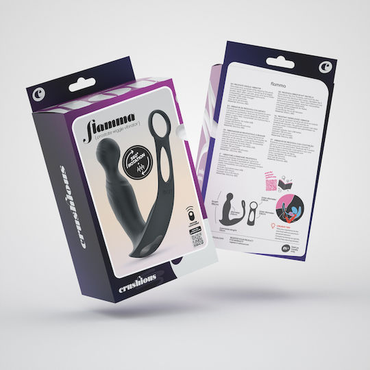 Vibrator Prostată Crushious Flamma cu Telecomandă