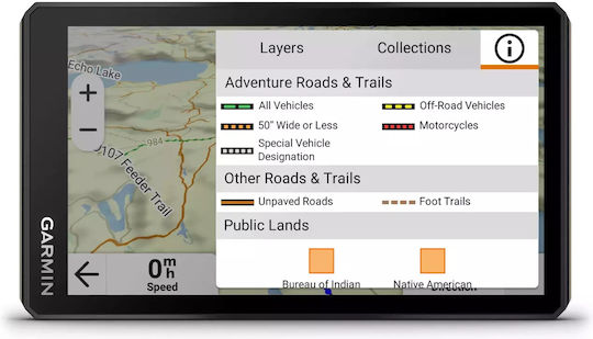 Garmin Dispozitiv de Navigație GPS Tread cu Ecran 6" Bluetooth / USB & Slot card