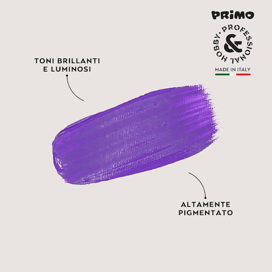 Primo Acryl Acrylic Paint Set in Purple color Violet 75ml 1pcs