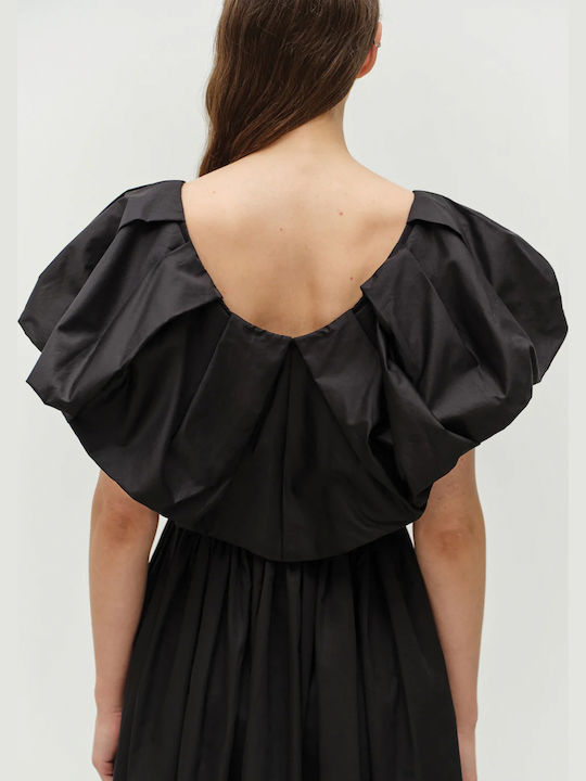 Maxi Damenkleid Für Hochzeit - Taufe Schwarz