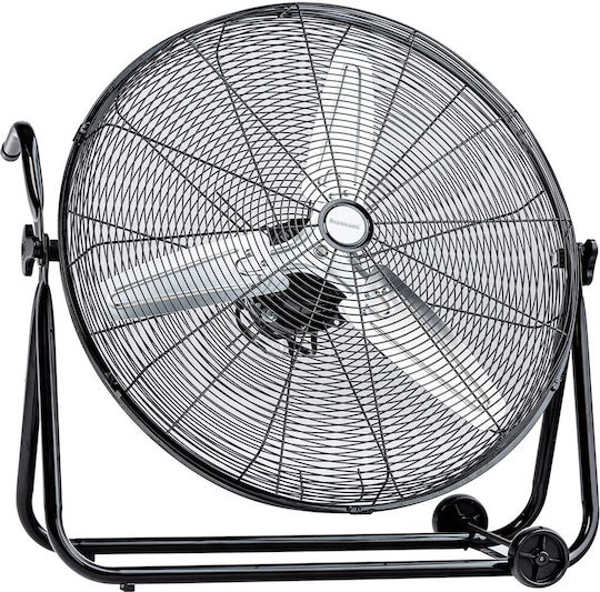 Ravanson Bodenventilator 160W Lüfterdurchmesser 60cm Schwarzer