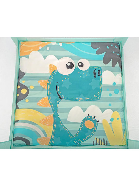 Kikka Boo Enjoy Παρκοκρέβατο Πράσινο 103x103cm