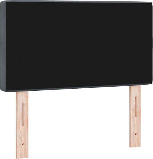 vidaXL Stoff-Kopfstütze für Betten Grau 80x88cm