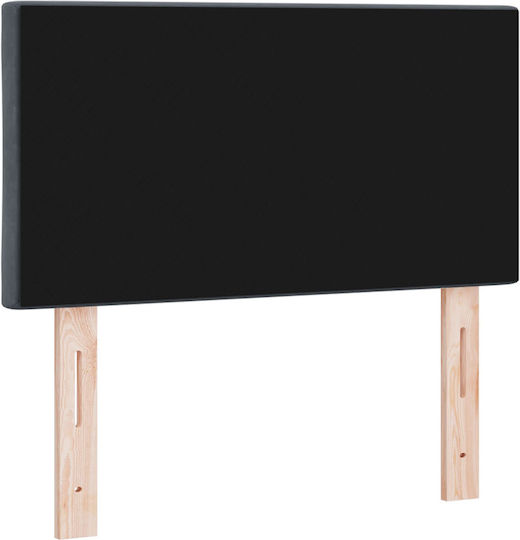 vidaXL Wooden Bed Headboard Dark Gray 80x88cm