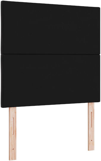 vidaXL vidaXL Hölzernes Kopfstütze für Betten Schwarz 100x118cm