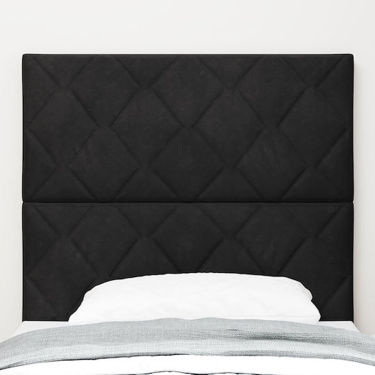 vidaXL vidaXL Hölzernes Kopfstütze für Betten Schwarz 100x118cm