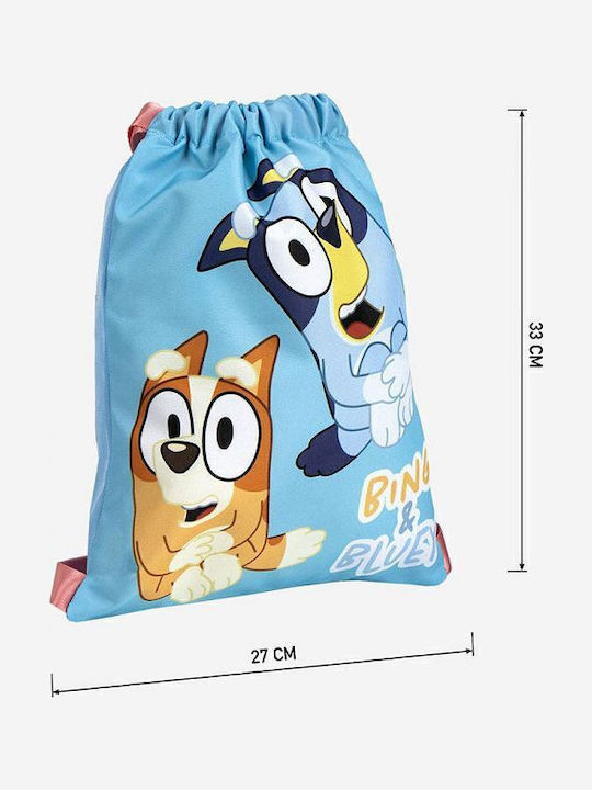Cerda Bluey Παιδική Τσάντα Γαλάζια 33x27εκ.