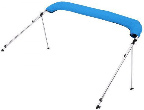 Vevor 3-Bogen-Boots-Bimini 72" L x 79"-84" B x 46" H Verdeck Pazifikblau