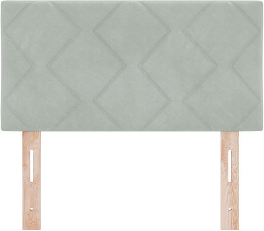 vidaXL Holz-Kopfstütze Für Betten Offenes Grau 80cm