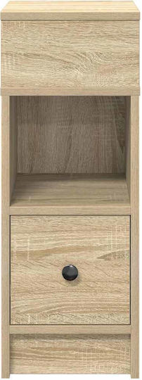 Комод Дървен Дъб Сонома 25x31x66см