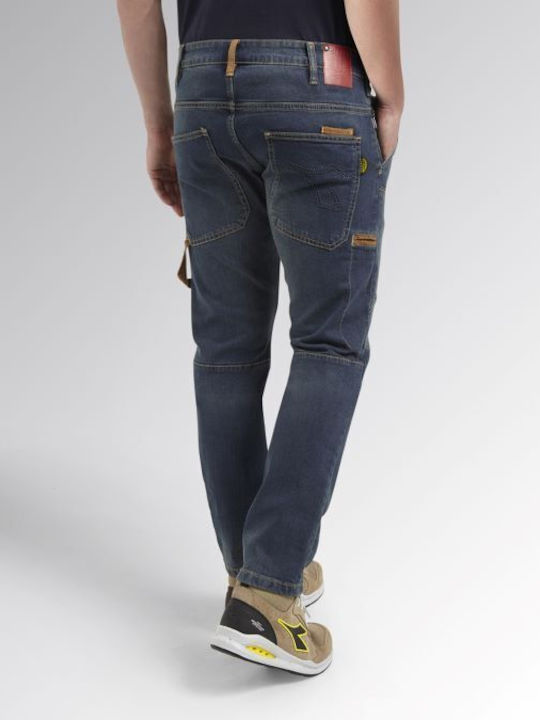 Utility Diadora Stone Plus Παντελόνι Εργασίας Μπλε Dirty Washing 170752