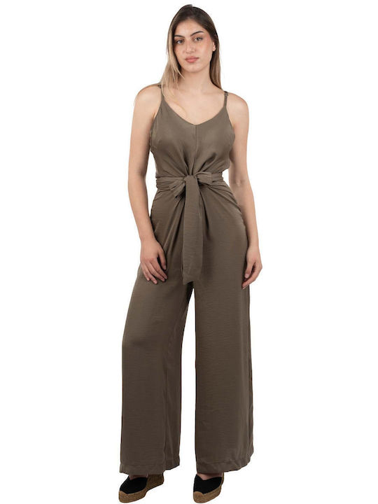 Women's One-piece Suit Khaki