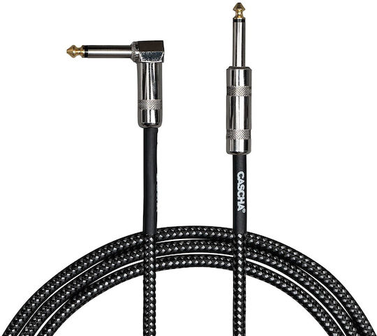 Cascha Cable 6.3mm male - 6.3mm male 3m (HH-2089)