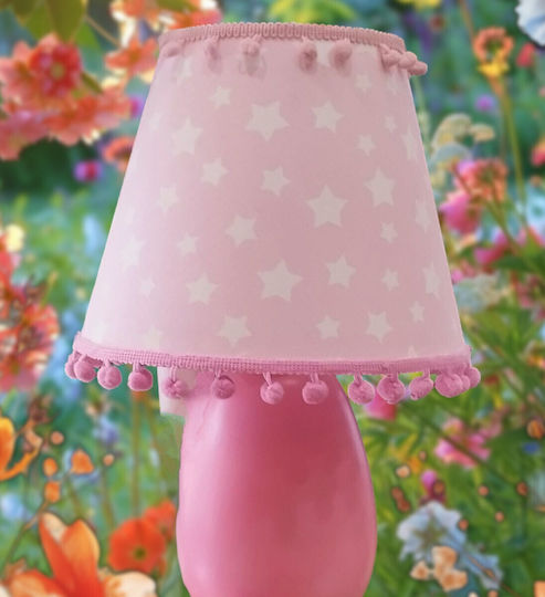 Oxygen Kids Decorative Lamp Pink 30x20x15εκ.