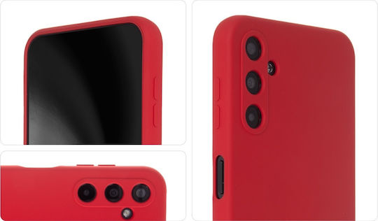 TectoShield Rückseitencover aus Silikon Rot für Galaxy A54