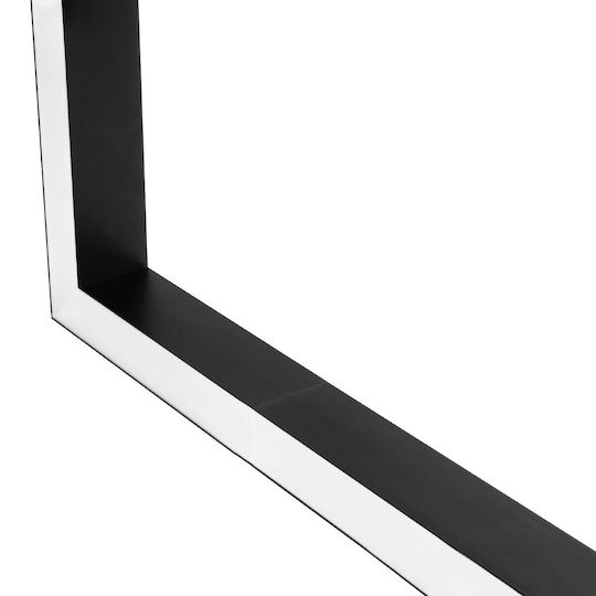 GloboStar Hanging Aluminum Profile for LED Strip with Opal Cover