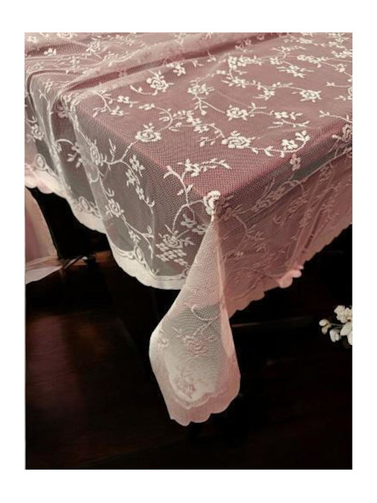 Linea Home Tischtuch Romance Powder 160x220cm
