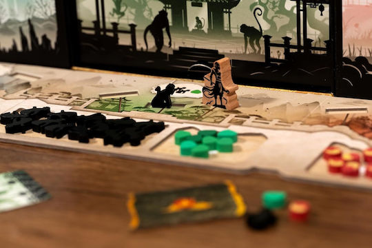 Board Game The Shadow Theatre: The Legend Of The Monkey King for 2 Players 10+ Years Old (EN) Space Cowboys Games
