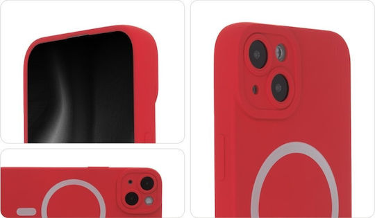 TectoShield Husă Back Cover Din Silicon Roșu iPhone 12