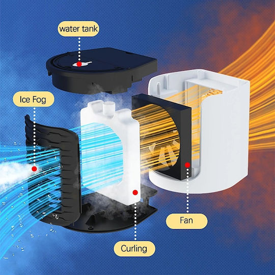 Ventilator și Umidificator Aer Cooler 922118 Alb
