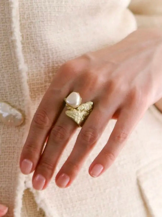Kalliope Jewelry Ring with Pearls