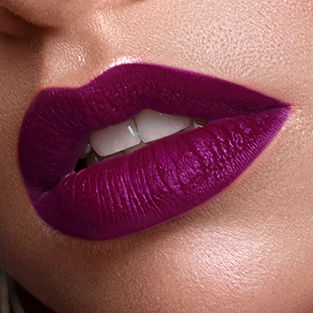 Camaleon Long Lasting Liquid Lipstick Matte Plum Purple, Lm04