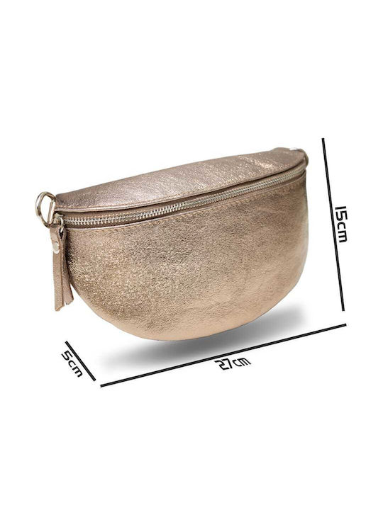 Leather Waist Bag Brown