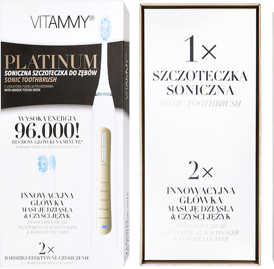 Vitammy Електрическа Четка за Зъби Бял