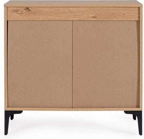 Συρταριέρα Креватокамарас от Дърво и Метал Melys Natural/Black 80x40x78бр