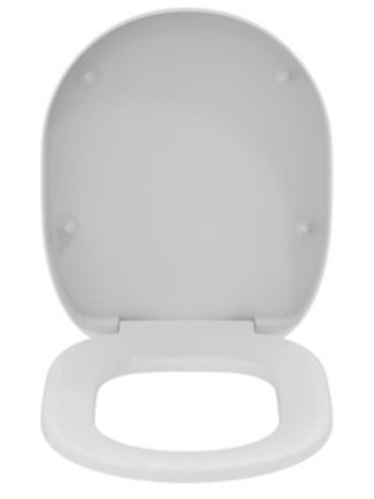 Bodenstehende Toilettenschüssel ohne Spülkastenabdeckung Ideal Standard Connect E823101+e712801 Weiß Glänzend