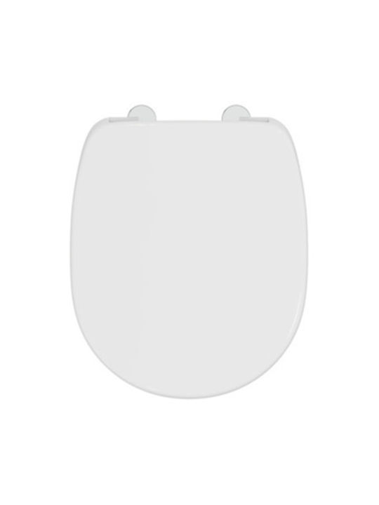 Floor-Mounted Toilet Bowl Without Cistern Lid Ideal Standard Connect E823101+e712701 White Glossy