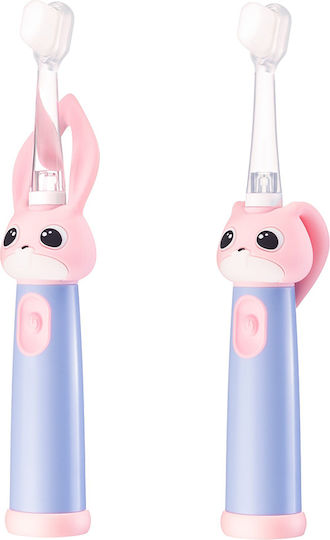 Vitammy Bunny Periuță Electrică De Dinți Pentru Copii Pentru 0luni+ Roz