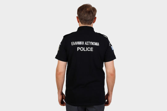 Ανδρική Μπλούζα Polo Ελληνικής Αστυνομίας Police Θερινή Dark Navy