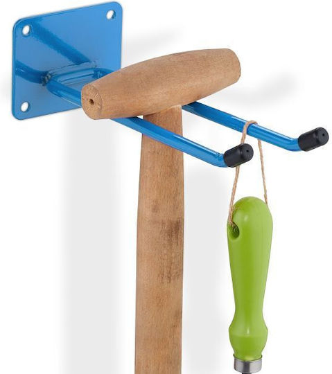Tool Holder Relaxdays Steel 7.5 X 9 X 24 Cm Blue